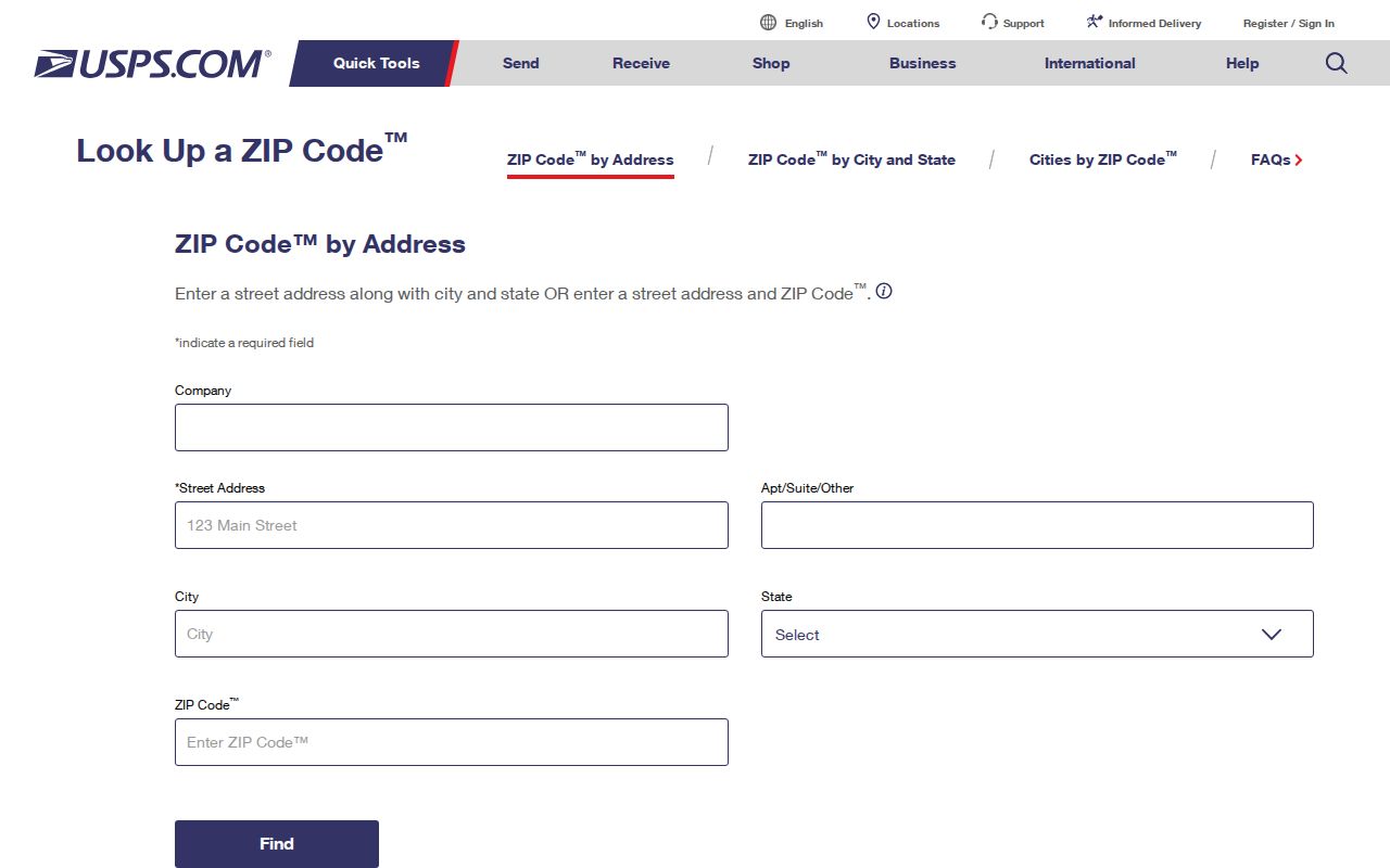 Midwest City ZIP code directory USPS postal lookup